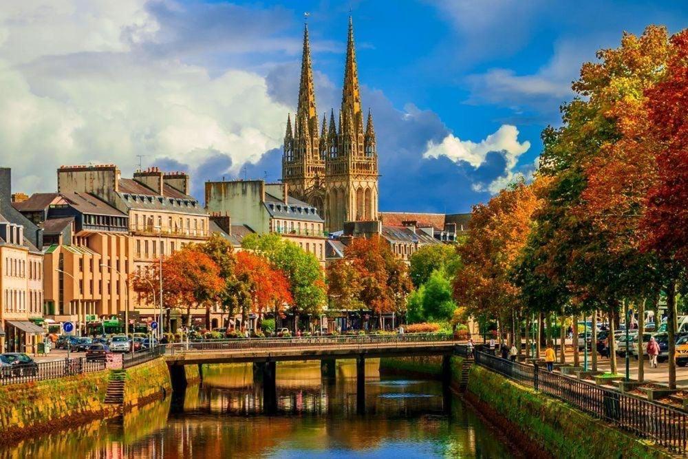Appartement Luxe Quimper Bagian luar foto