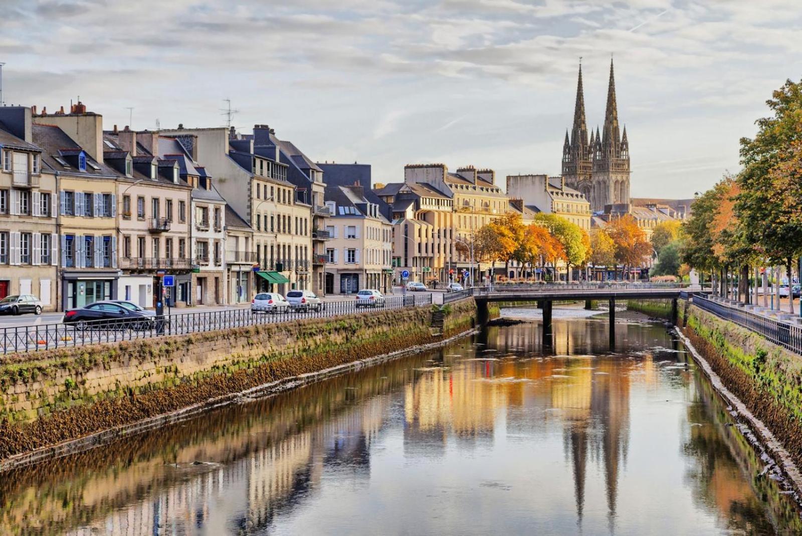 Appartement Luxe Quimper Bagian luar foto